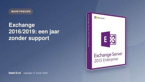Einde ondersteuning Exchange Server 2016 en 2019 en overstap naar Exchange Server Subscription Edition