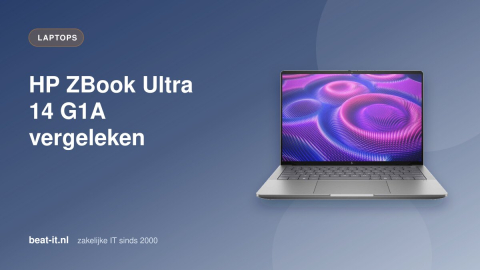 HP ZBook Ultra 14 G1A mobiel workstation met AMD Ryzen AI Max PRO en 14-inch scherm