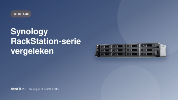 Synology RackStation RS2423+ 12-bay 2U NAS met 10GbE, vooraanzicht
