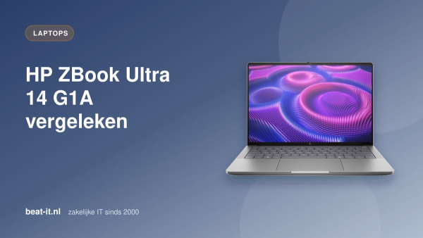 HP ZBook Ultra 14 G1A mobiel workstation met AMD Ryzen AI Max PRO en 14-inch scherm