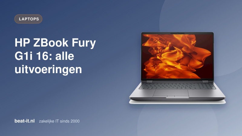 HP ZBook Fury G1i 16 inch mobiele workstation (HP ZBG1i16 U7 255HX 32GB/1TB, C78G4ET#ABH)