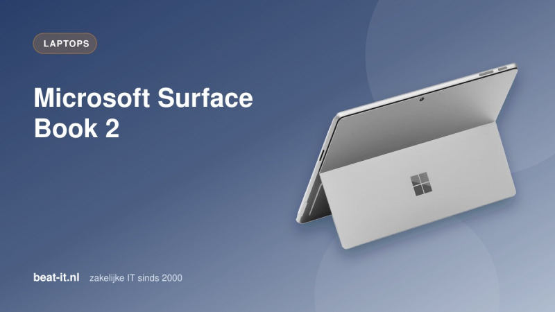 Microsoft Surface Book 2: supersnelle tablet-laptop convertible