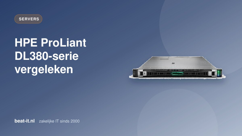 HPE ProLiant DL380 Gen11 2U-rackserver met Xeon Silver 4510, vooraanzicht