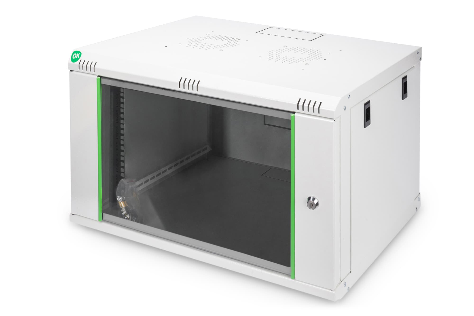 Digitus 19" 7U Wall Mounting Cabinet, Unmounted Wandrek Grijs (DN-19 07-U-EC) thumbnail
