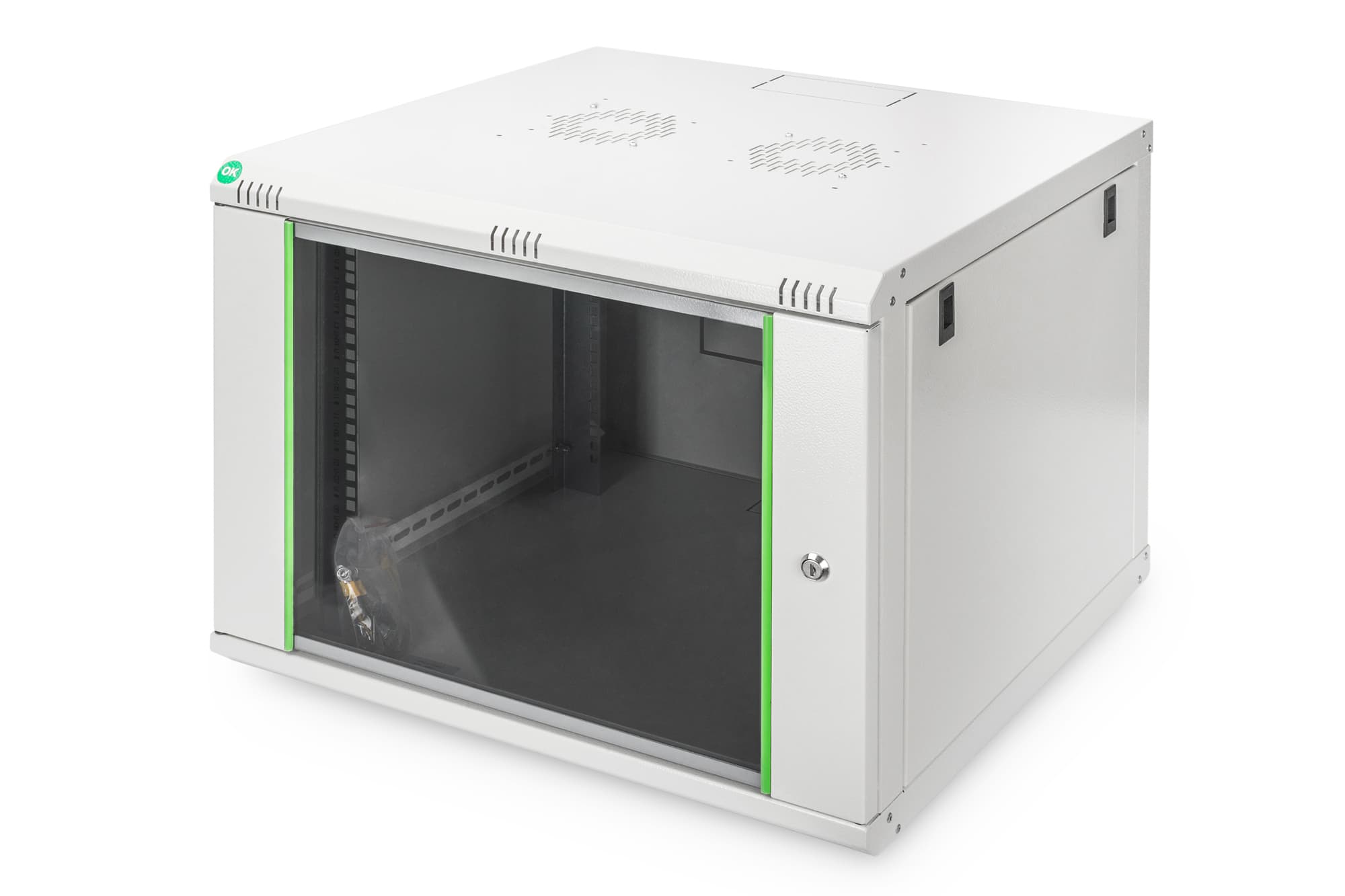 Digitus DN-19 07U-6/6-EC rack 7U Wandrek Grijs (DN-19 07U-6/6-EC) thumbnail