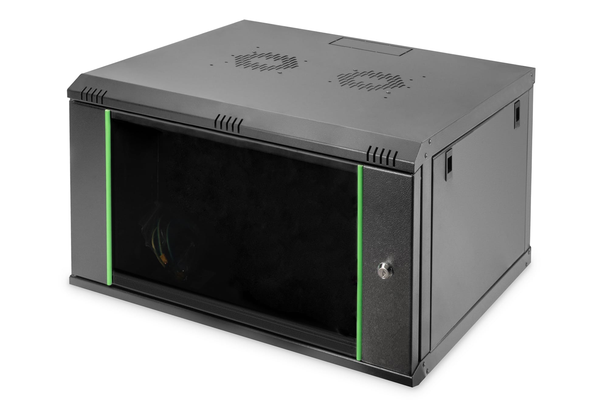 Digitus DN-19 07U-6/6-EC-SW rack 7U Wandrek Zwart (DN-19 07U-6/6-EC-SW) thumbnail