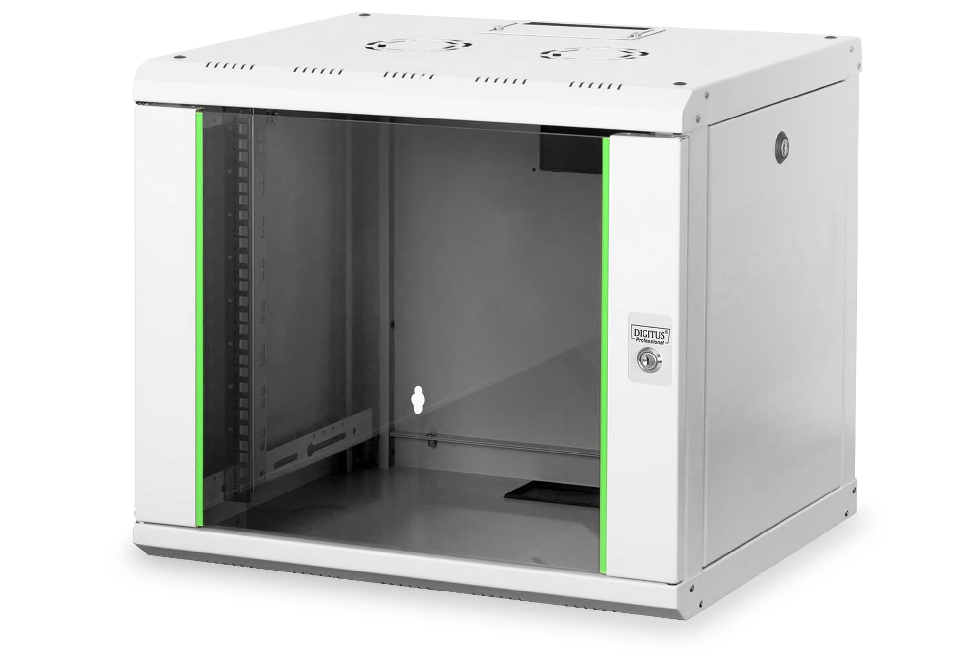 Digitus SoHo Line 9U 19" Wall Mounting Cabinet Wandrek Grijs (DN-19 09-U) thumbnail