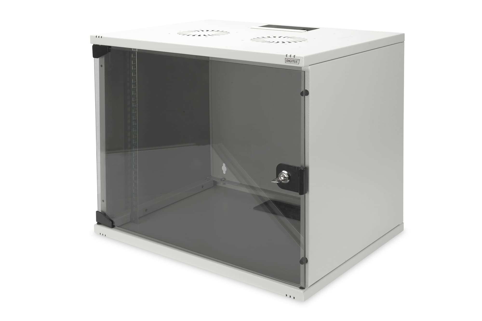 Digitus DN-19 09-U-S-1 rack 9U Wandrek Grijs (DN-19 09-U-S-1) thumbnail