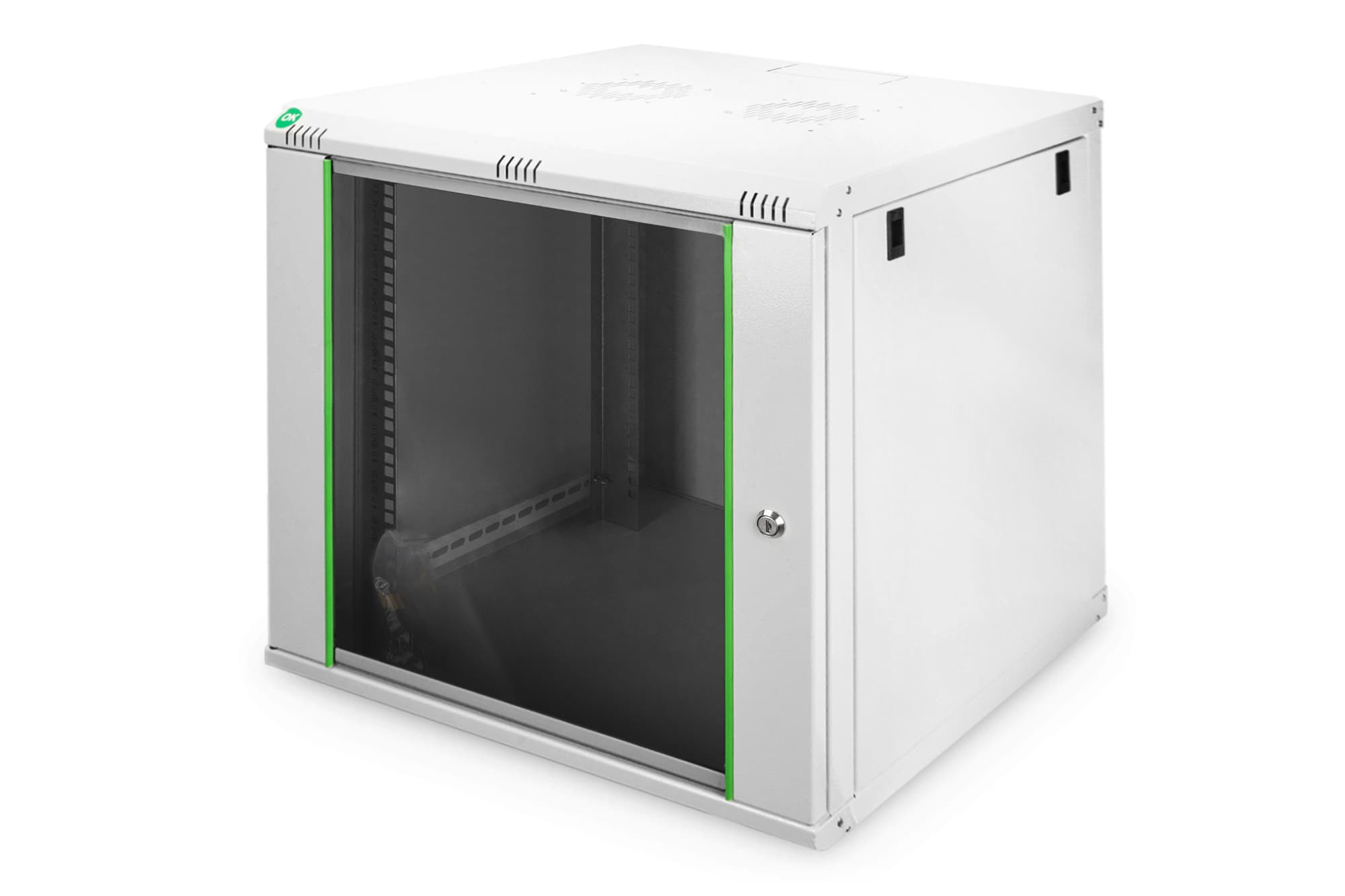 Digitus DN-19 09U-6/6-EC rack 9U Wandrek Grijs (DN-19 09U-6/6-EC) thumbnail