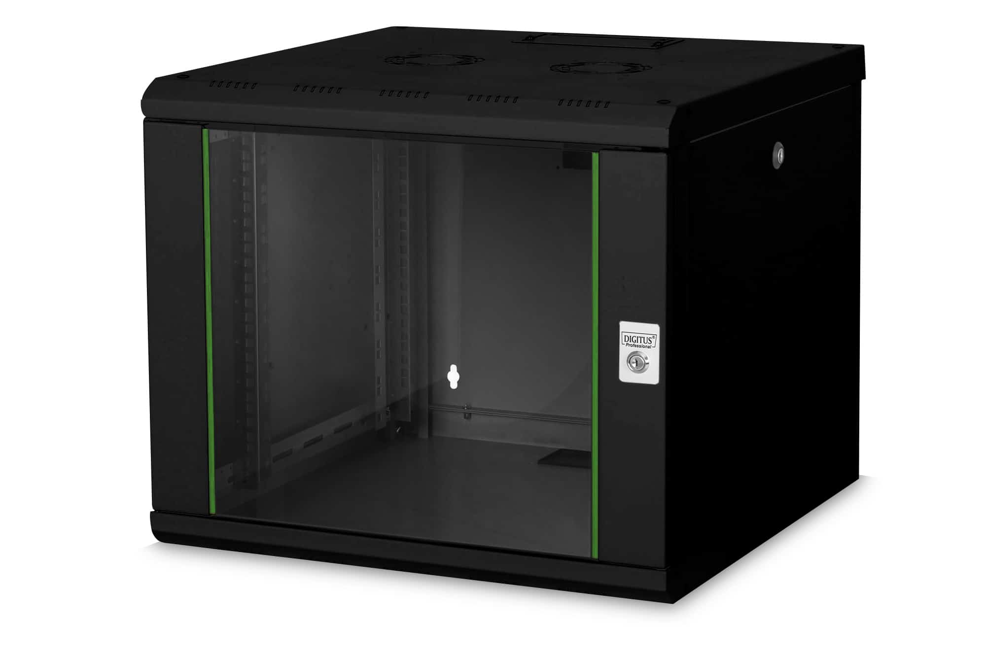 Digitus DN-19 09U-6/6-SW rack 9U Wandrek Zwart (DN-19 09U-6/6-SW) thumbnail