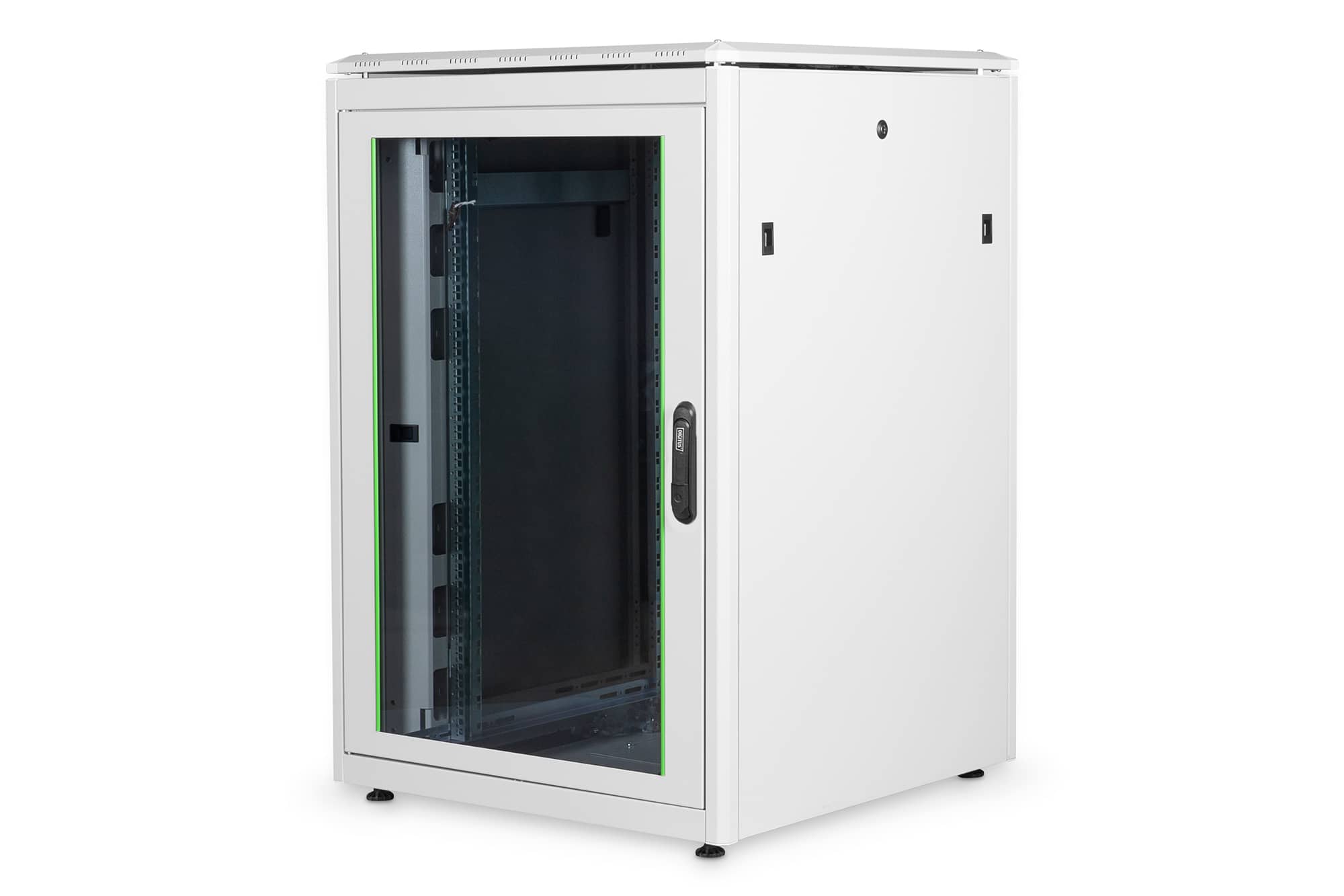 Digitus DN-19 22U-8/8-1 rack Vrijstaande rek Grijs (DN-19 22U-8/8-1) thumbnail