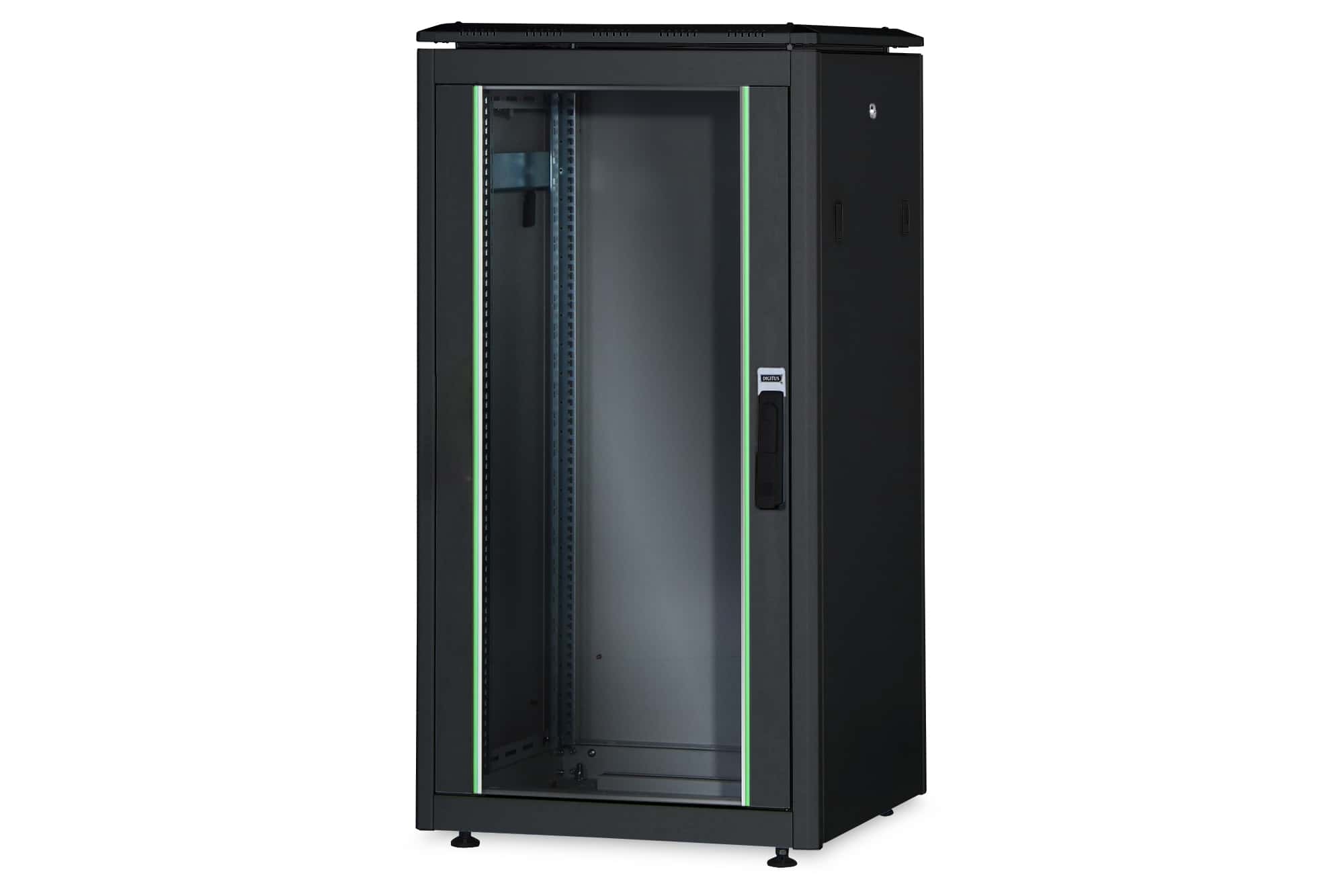 Digitus DN-19 26U-6/10-B-1 rack Vrijstaande rek Zwart (DN-19 26U-6/10-B-1) thumbnail