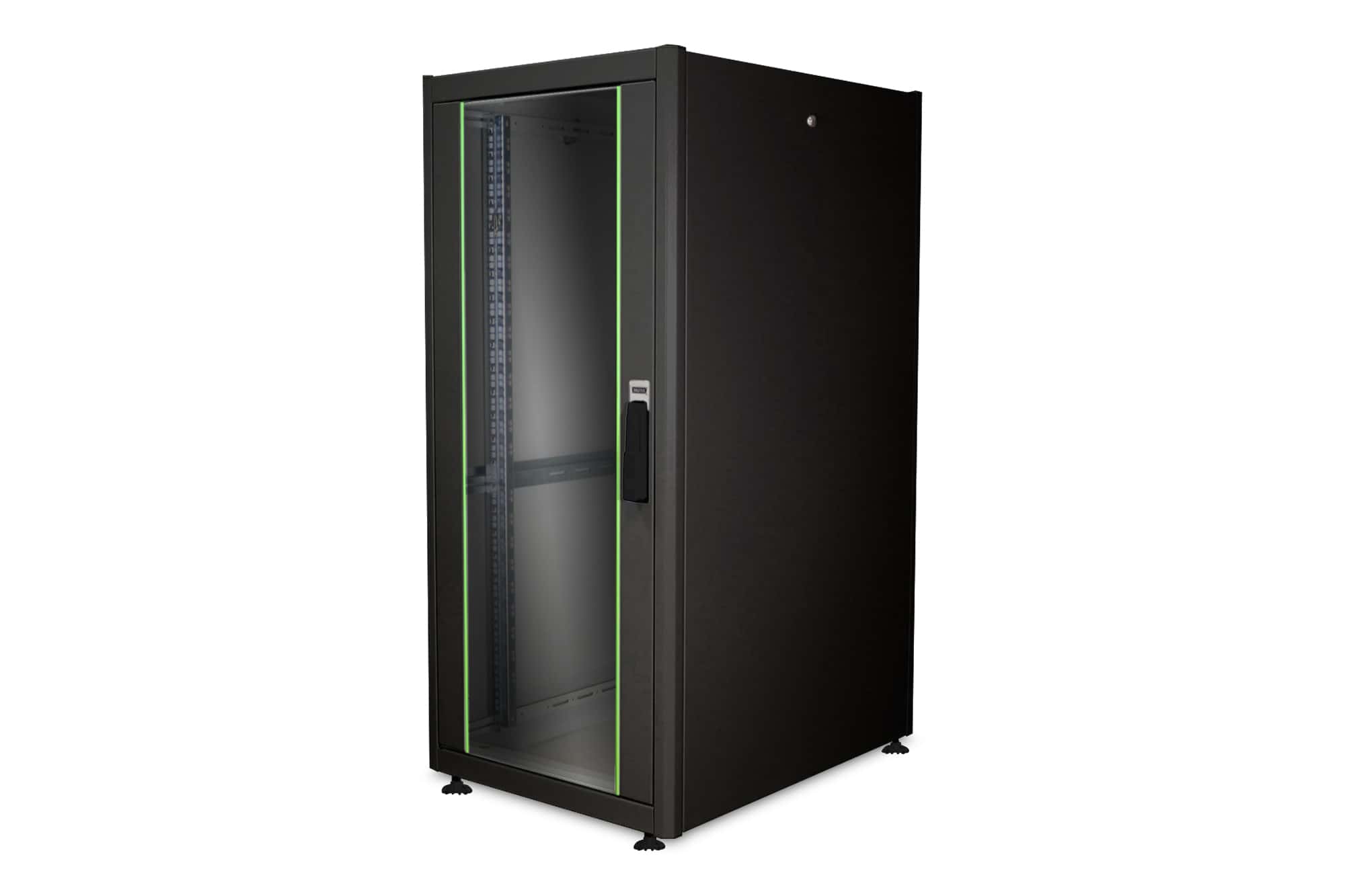 Digitus DN-19 26U-6/8-DB rack Vrijstaande rek Zwart (DN-19 26U-6/8-DB) thumbnail