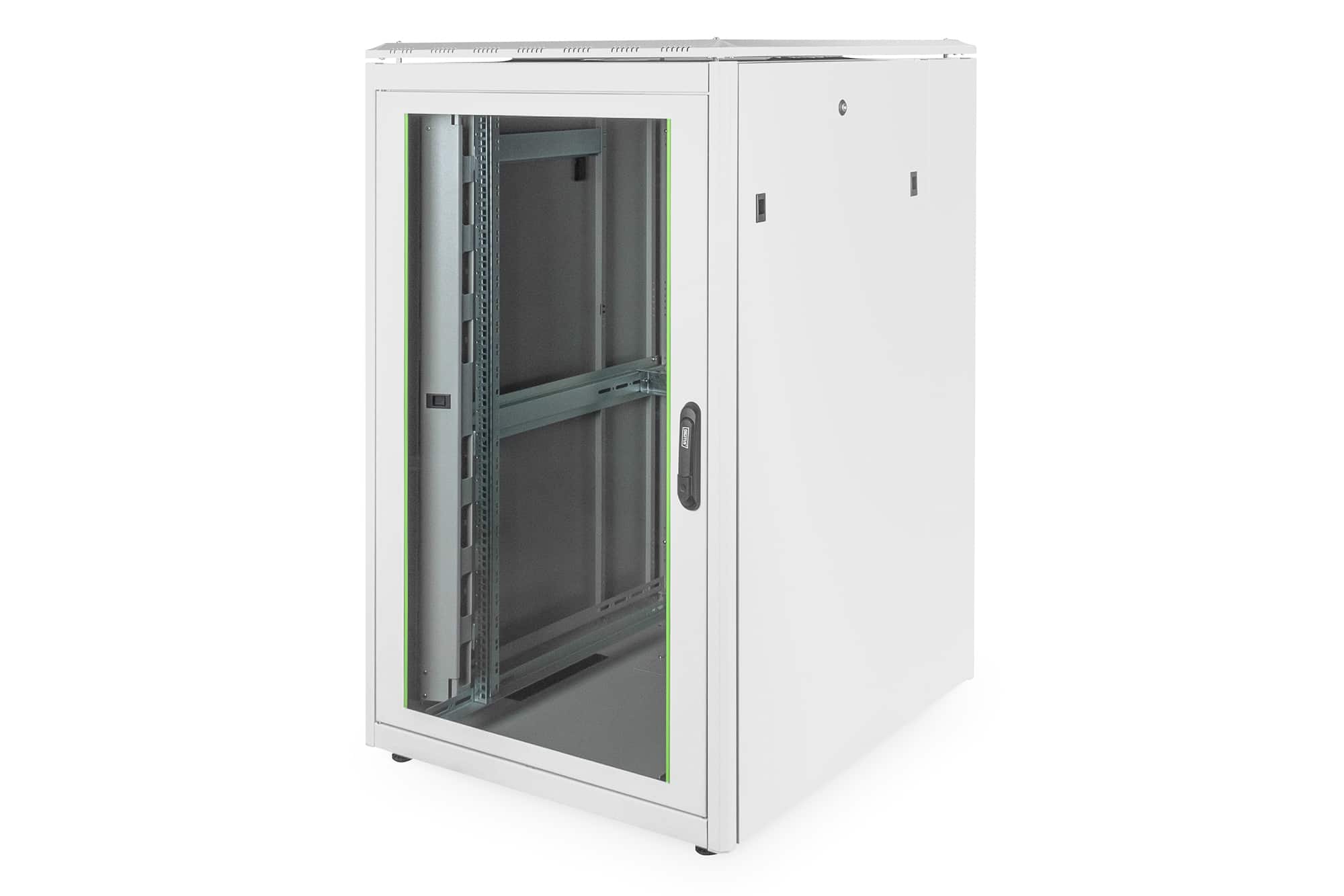 Digitus DN-19 26U-8/10-1 rack Vrijstaande rek Grijs (DN-19 26U-8/10-1) thumbnail