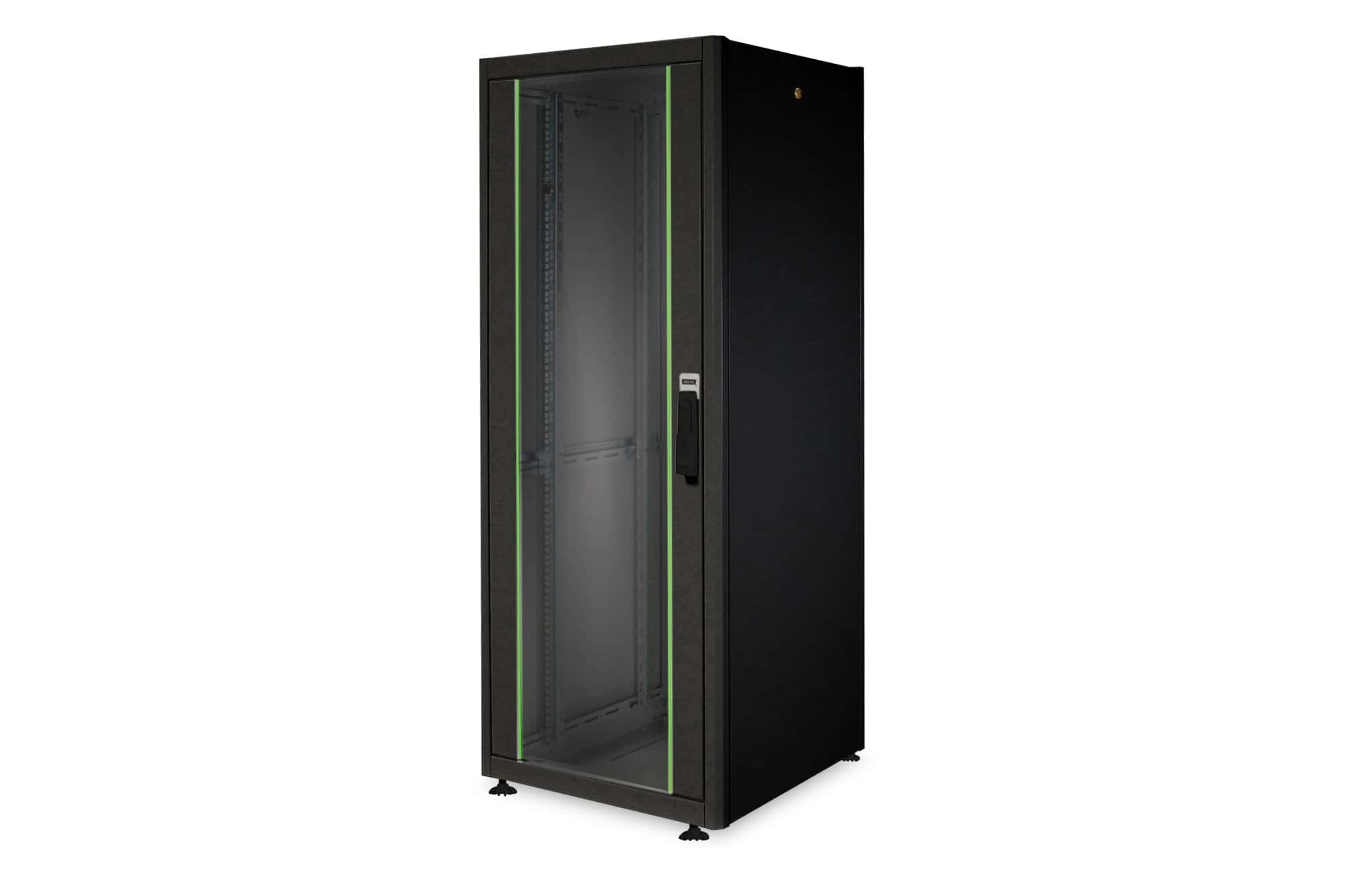 Digitus DN-19 32U-6/6-DB rack Vrijstaande rek Zwart (DN-19 32U-6/6-DB) thumbnail