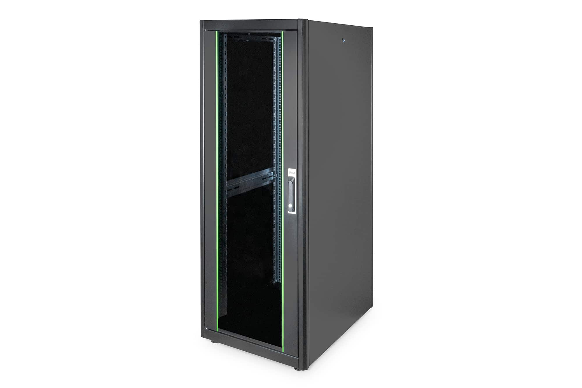 Digitus DN-19 32U-6/8-DB rack Vrijstaande rek Zwart (DN-19 32U-6/8-DB) thumbnail
