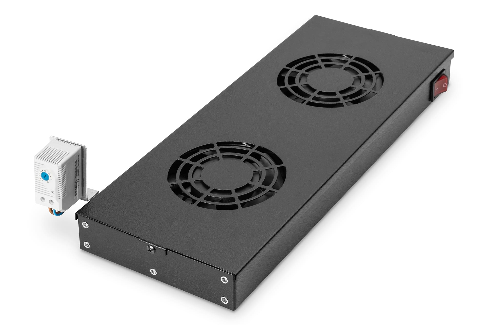 Digitus DN-19 FAN-2-HO-SW rack-toebehoren Ventilatiepaneel (DN-19 FAN-2-HO-SW) thumbnail