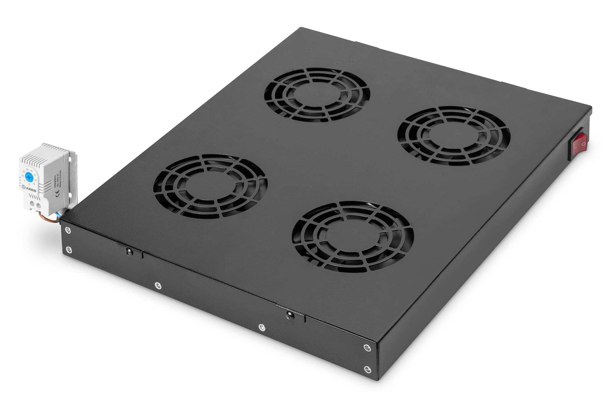 Digitus Cooling Unit for 19 Installation Geventileerd blind paneel (DN-19 FAN-4-HO-SW) thumbnail
