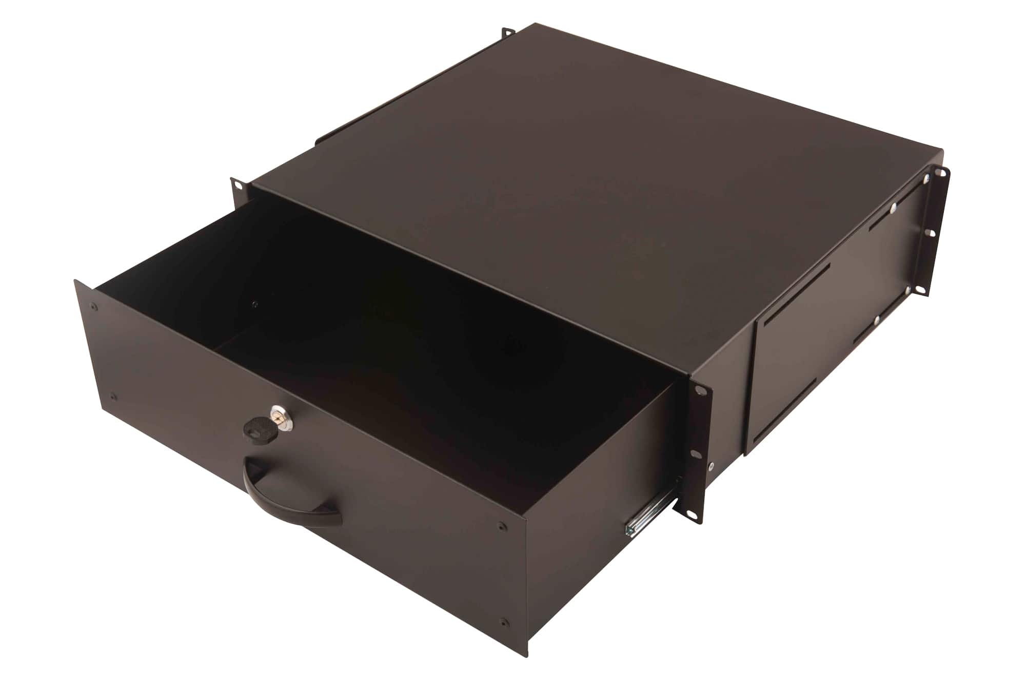 Digitus 19 Lockable Drawer (DN-19 KEY-3U-SW) thumbnail