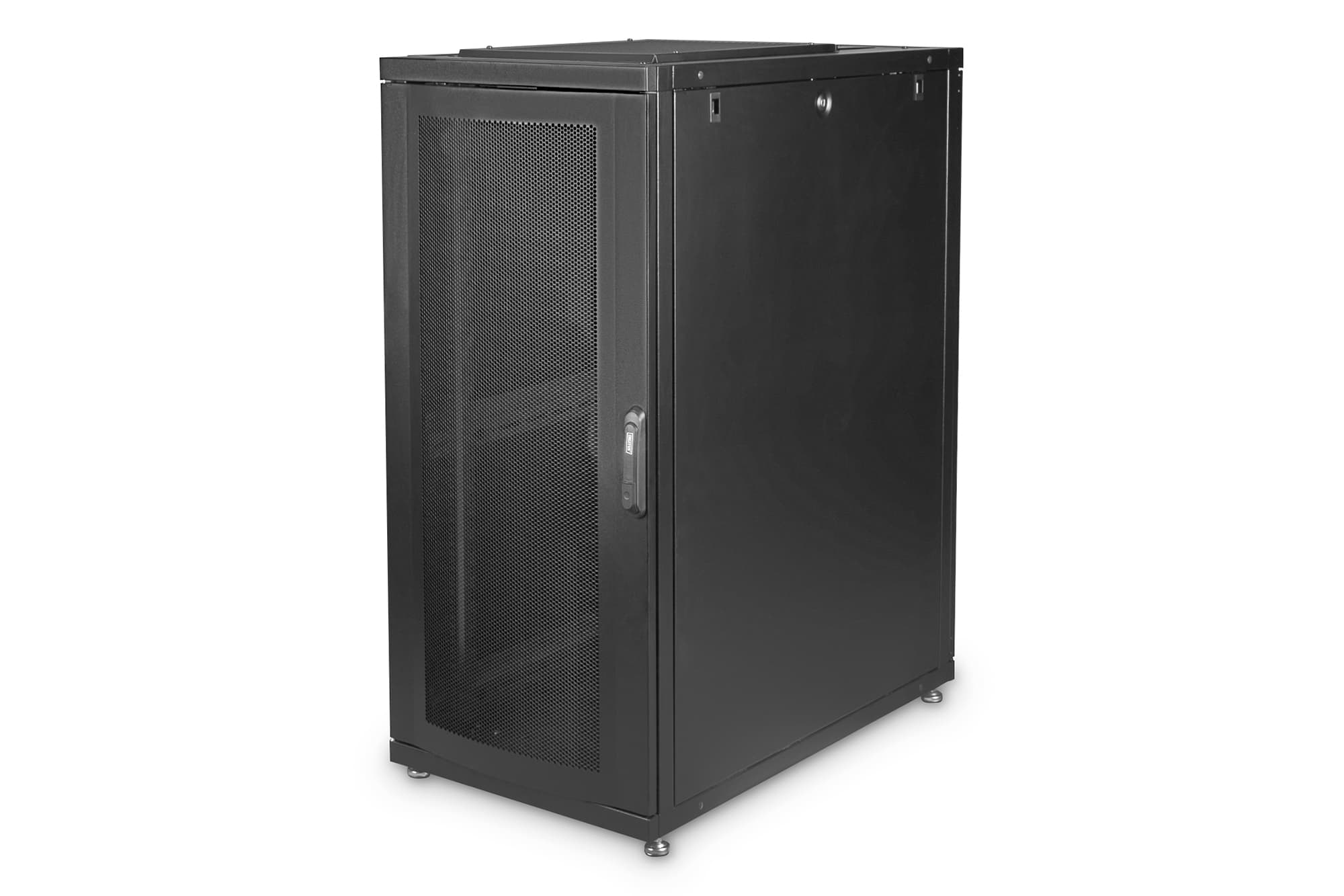 Digitus DN-19 SRV-26U-B-1 rack Vrijstaande rek Zwart (DN-19 SRV-26U-B-1) thumbnail