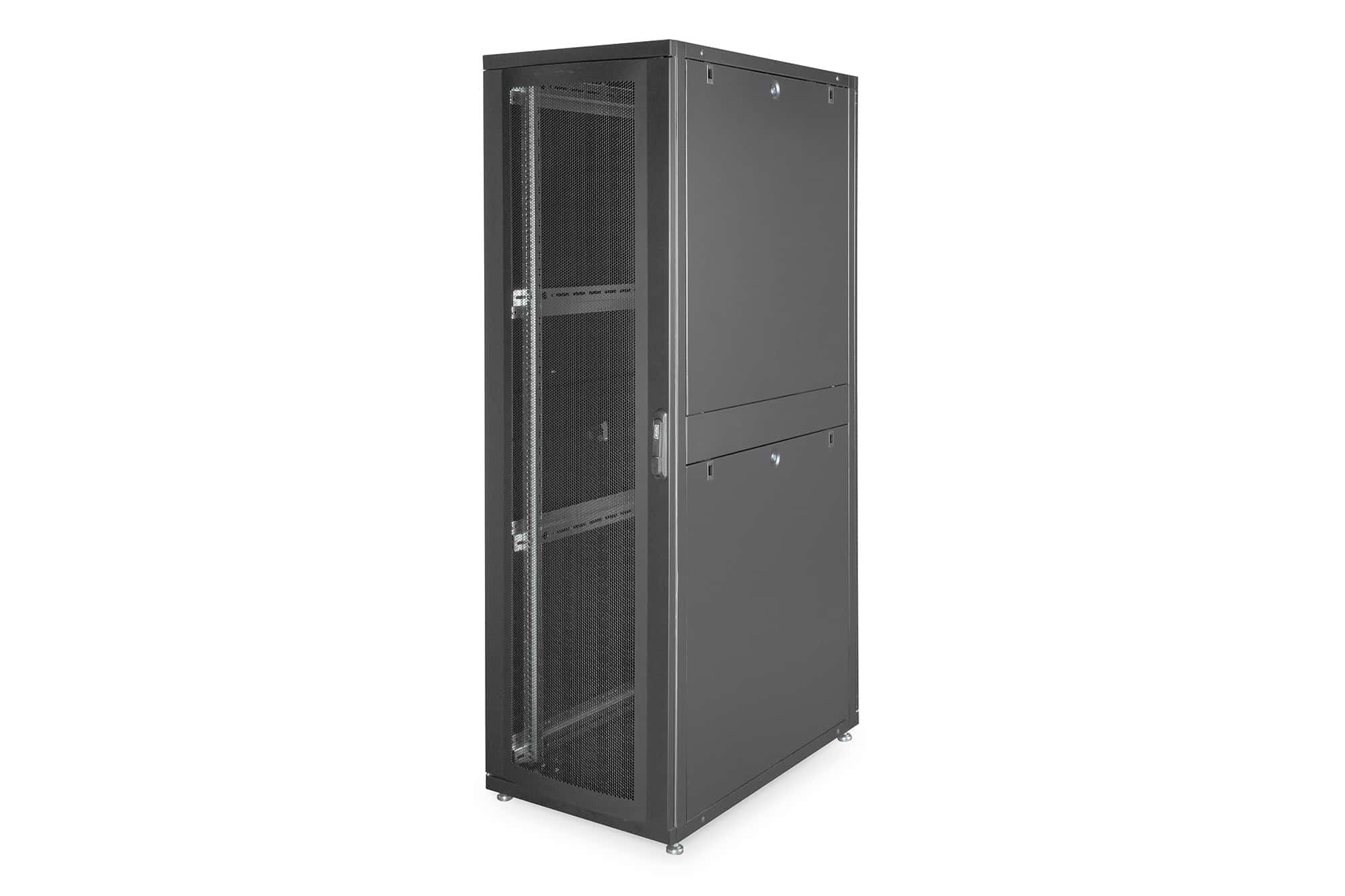 Digitus DN-19 SRV-42U-B-1 rack Vrijstaande rek Zwart (DN-19 SRV-42U-B-1) thumbnail