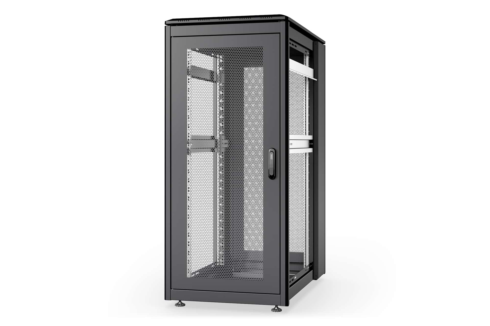 Digitus DN-31104-B rack 26U Vrijstaande rek Zwart (DN-31104-B) thumbnail