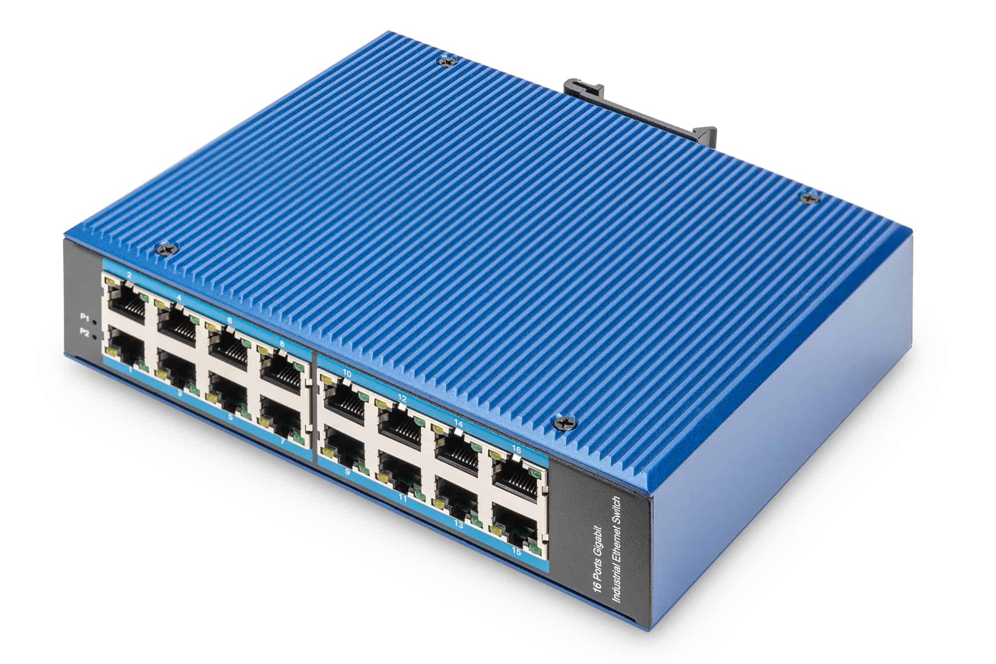 Digitus DN-651129 netwerk-switch Unmanaged Gigabit Ethernet (10/100/1000) Blauw (DN-651129) thumbnail