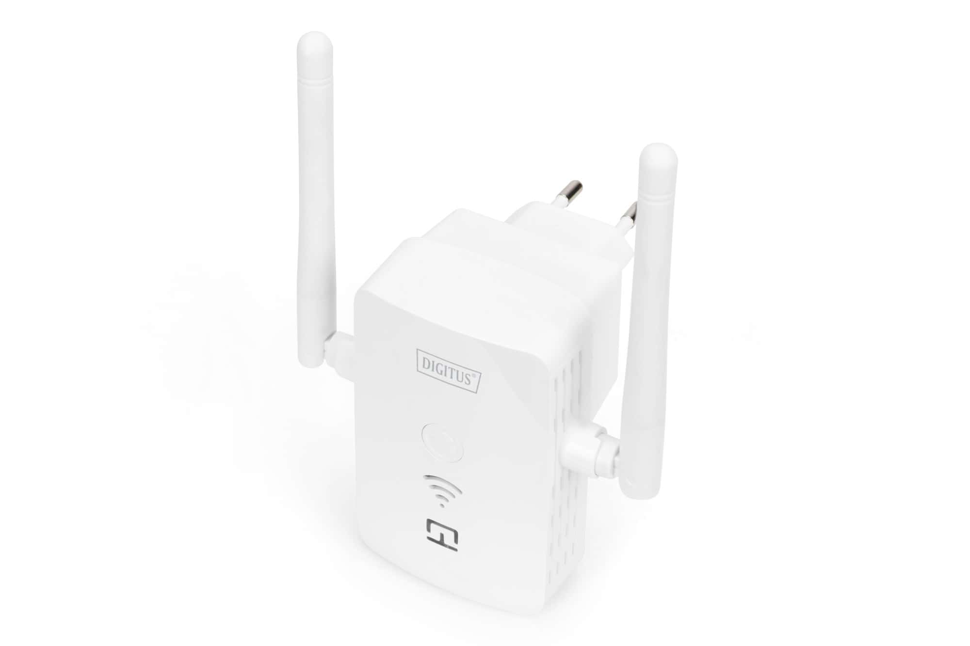 Digitus DN-7072 bridge & repeater Netwerkrepeater 300 Mbit/s Wit (DN-7072) thumbnail