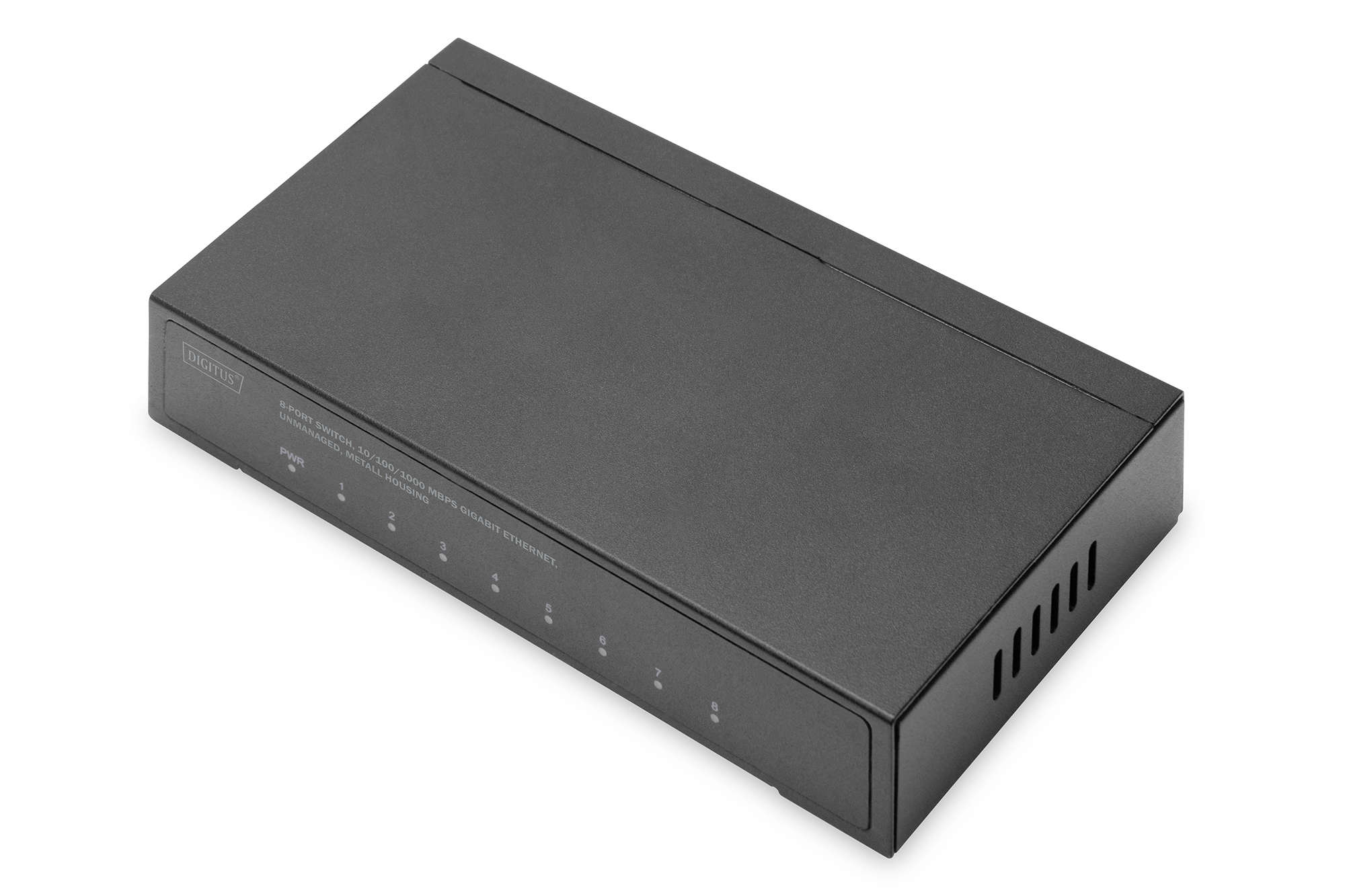 Digitus DN-80066 netwerk-switch Unmanaged Gigabit Ethernet (10/100/1000) Zwart (DN-80066) thumbnail
