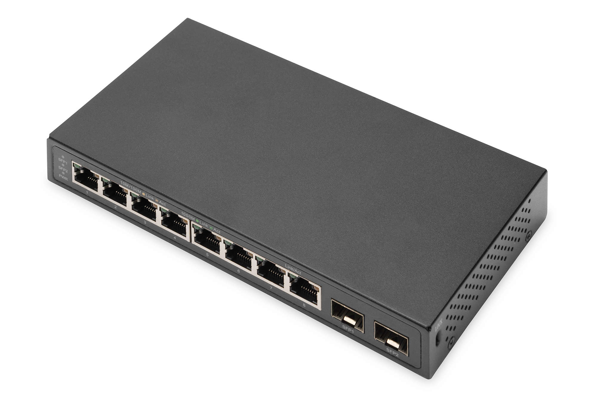 Digitus DN-80067 netwerk-switch Unmanaged Gigabit Ethernet (10/100/1000) Zwart (DN-80067) thumbnail