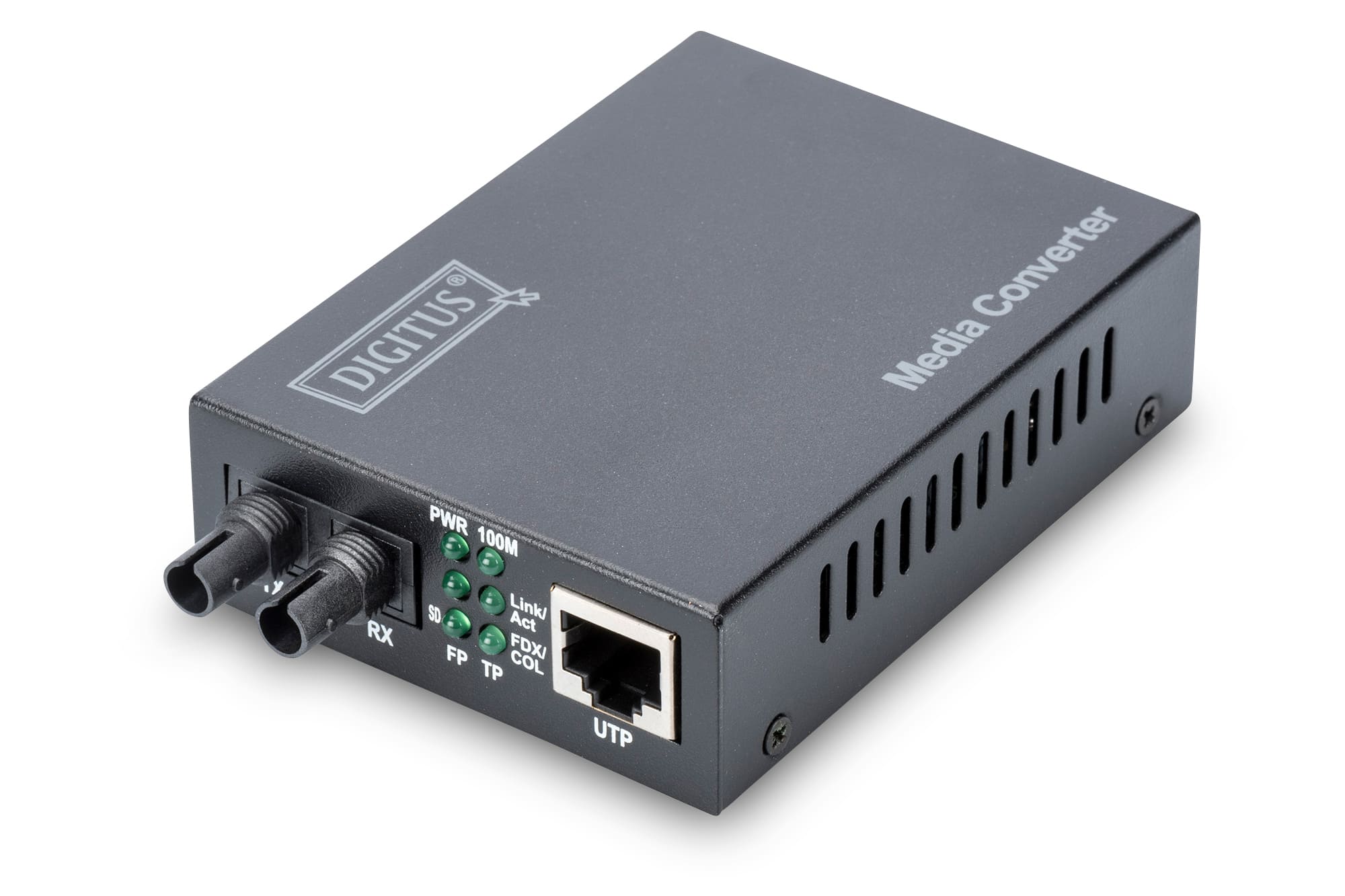 Digitus DN-82010-1 netwerk media converter Intern 1310 nm Multimode Zwart (DN-82010-1) thumbnail