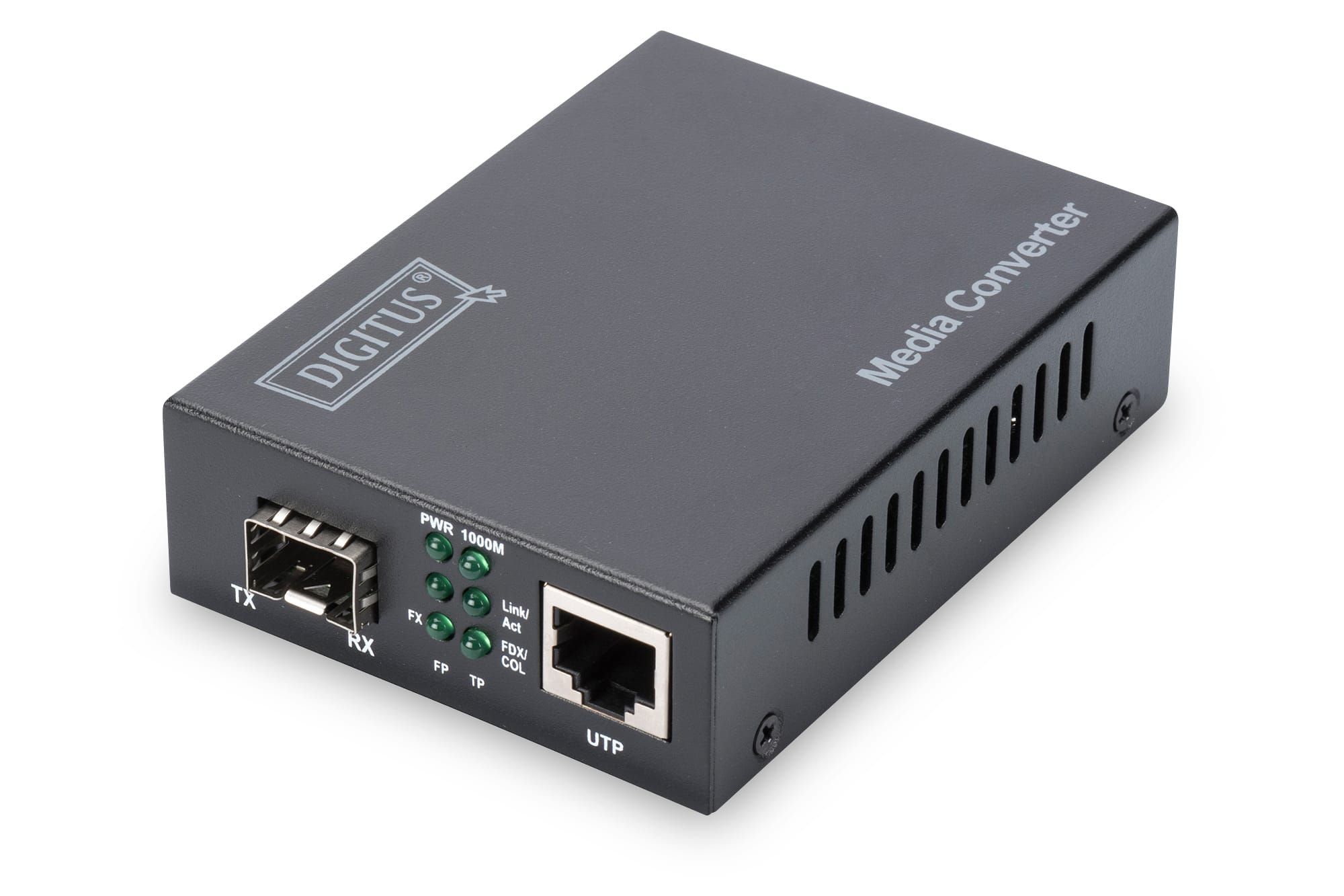Digitus DN-82130 netwerk media converter 1000 Mbit/s Zwart (DN-82130) thumbnail