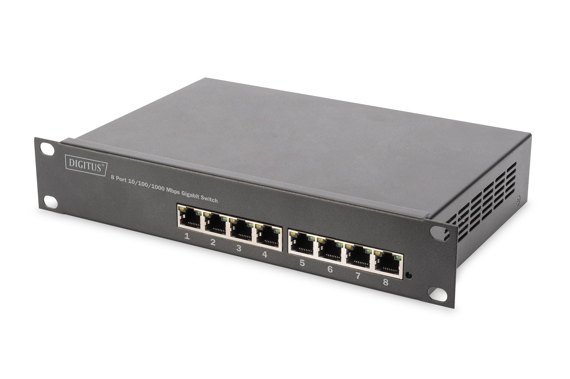Digitus DN-95331 netwerk-switch Managed L2+ Gigabit Ethernet (10/100/1000) Power over Ethernet (PoE) Zwart (DN-95331) thumbnail