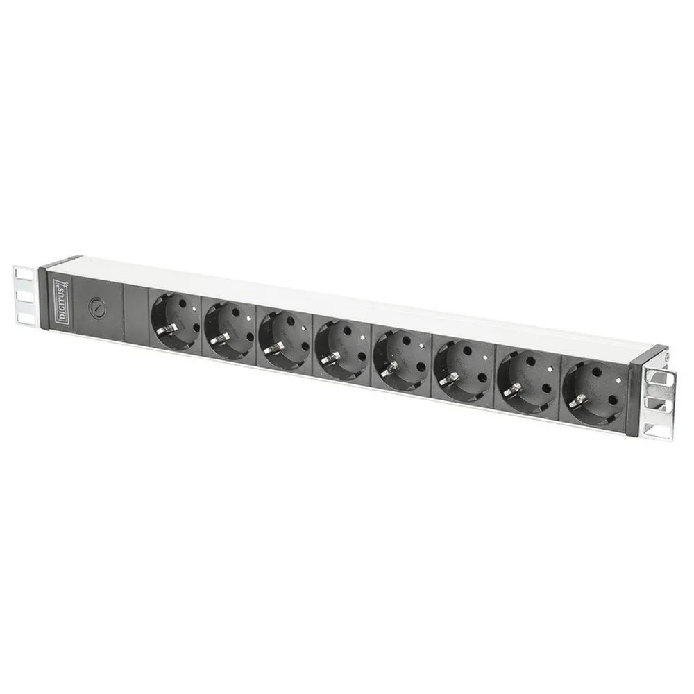Digitus Power strip 8-way aluminium 2m supply cable IEC (DN-95410) thumbnail