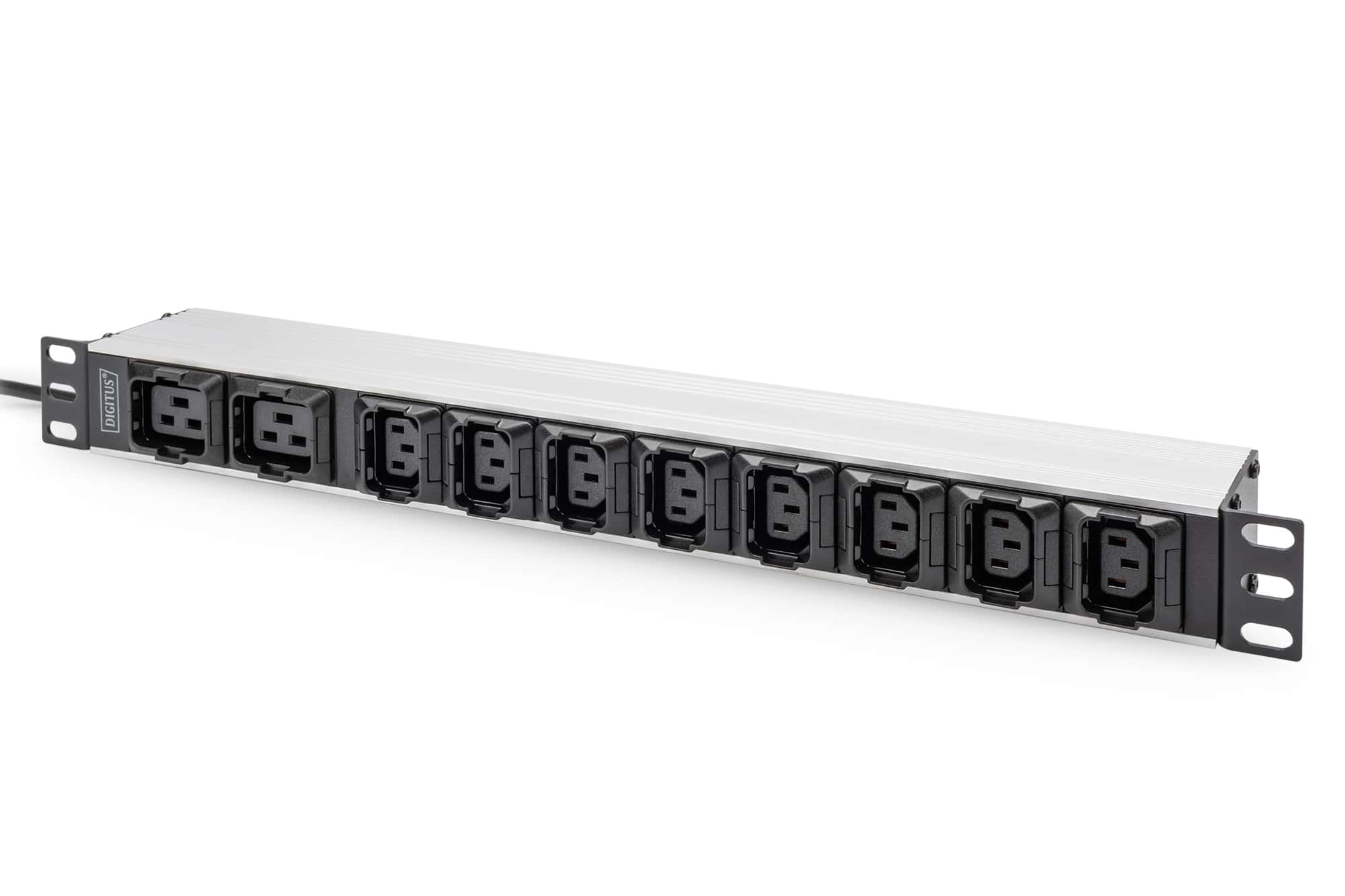 Digitus DN-95427 energiedistributie 10 AC-uitgang(en) 1U (DN-95427) thumbnail