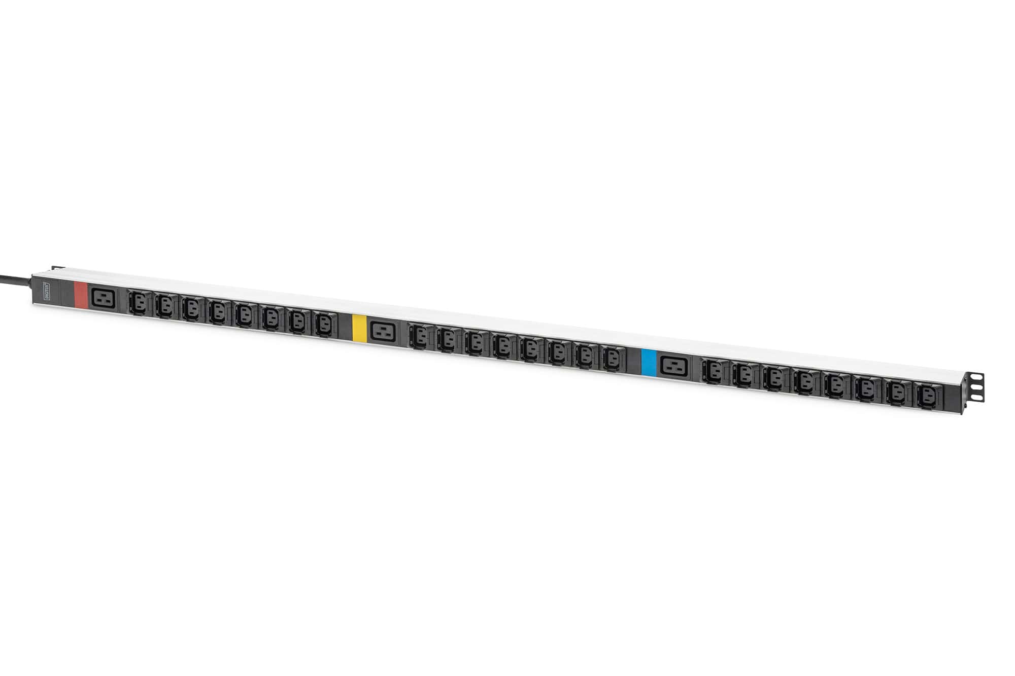 Digitus DN-95452 energiedistributie 28 AC-uitgang(en) 0U Zwart (DN-95452) thumbnail