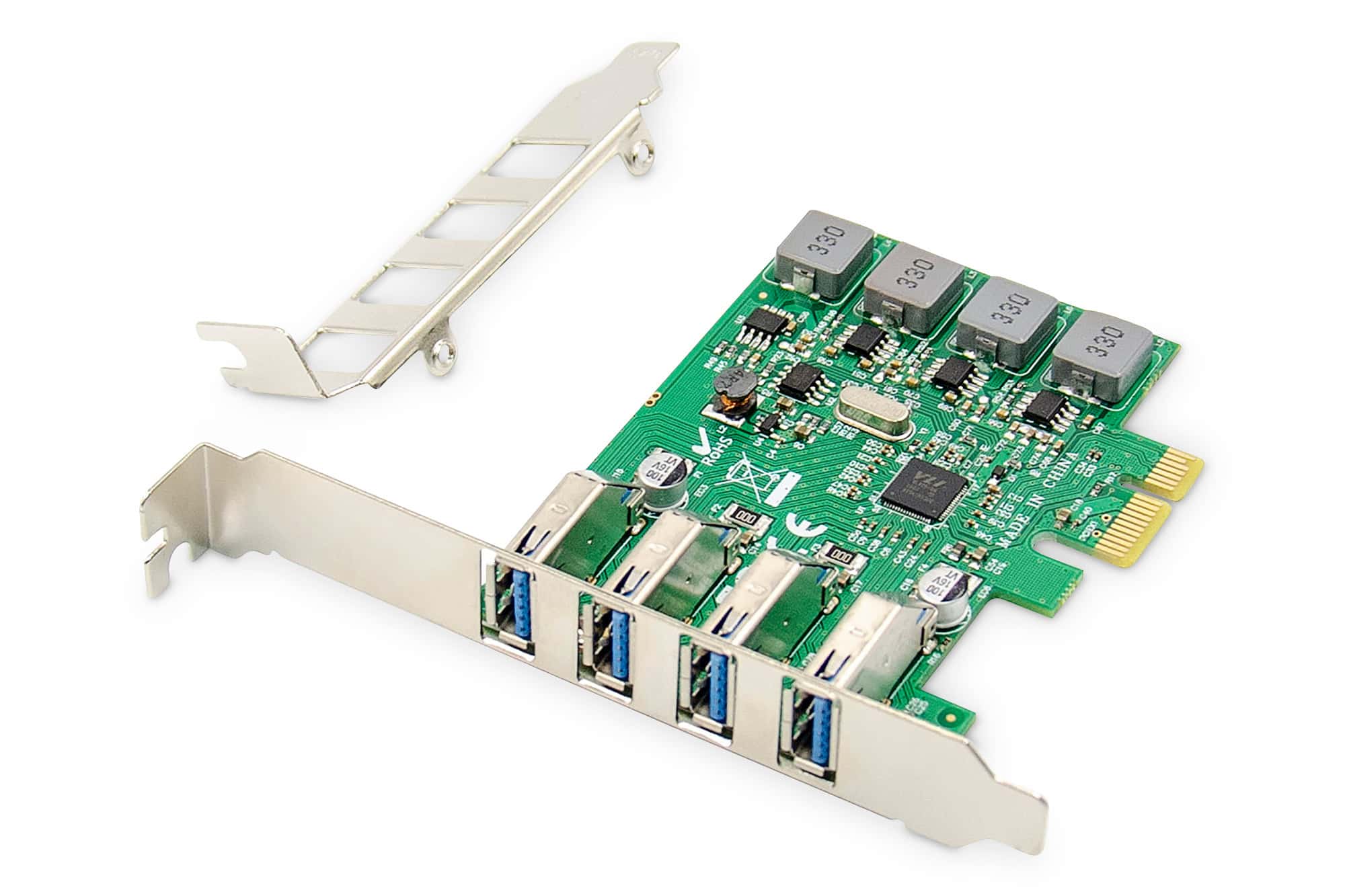 Digitus DS-30226 interfacekaart/-adapter Intern USB 3.2 Gen 1 (3.1 Gen 1) (DS-30226) thumbnail