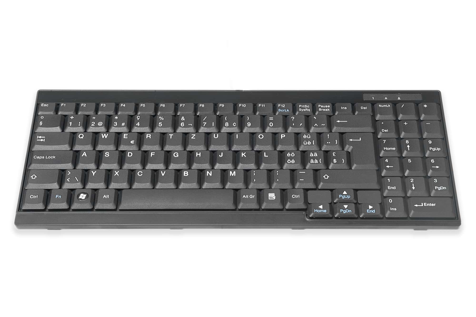 Digitus DS-72000CH toetsenbord Zwart (DS-72000CH) thumbnail