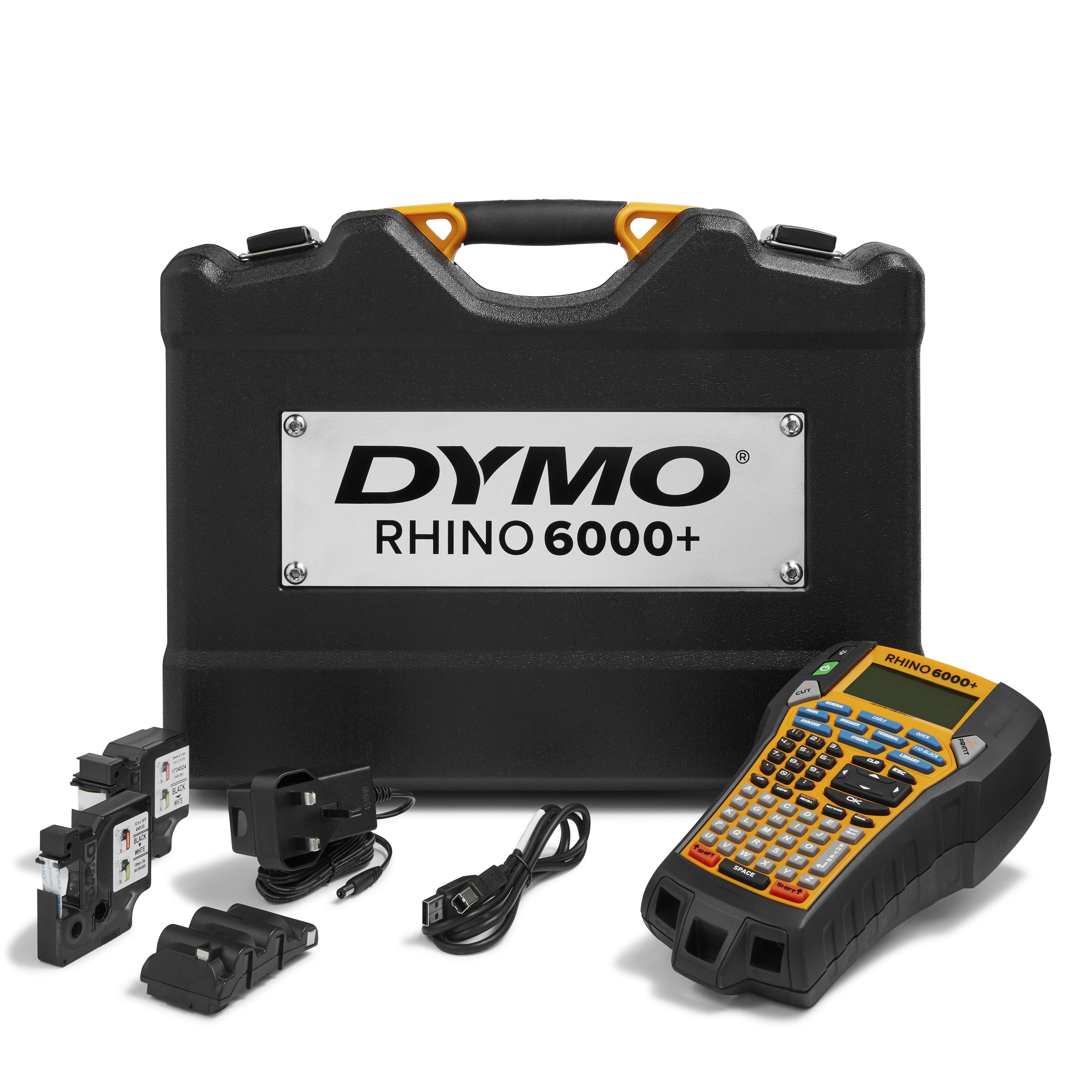 DYMO 2122967 RHINO 6000ABC CASE UK labelprinter Direct thermisch/Thermische overdracht 10,16 mm/sec Indonesisch ABC (2122967) thumbnail