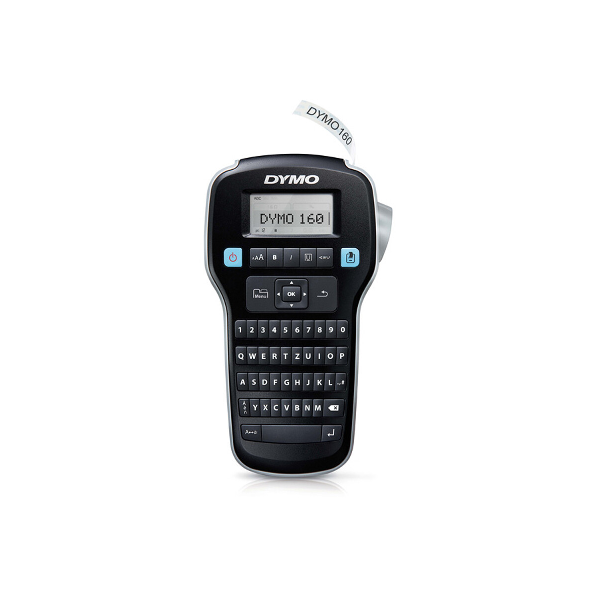 Dymo LabelMANAGER 160 - Beschriftungsgerät - monochrom - Rolle (1,3 cm) - 2-zeiliger Druck (2174611) (2174611) thumbnail