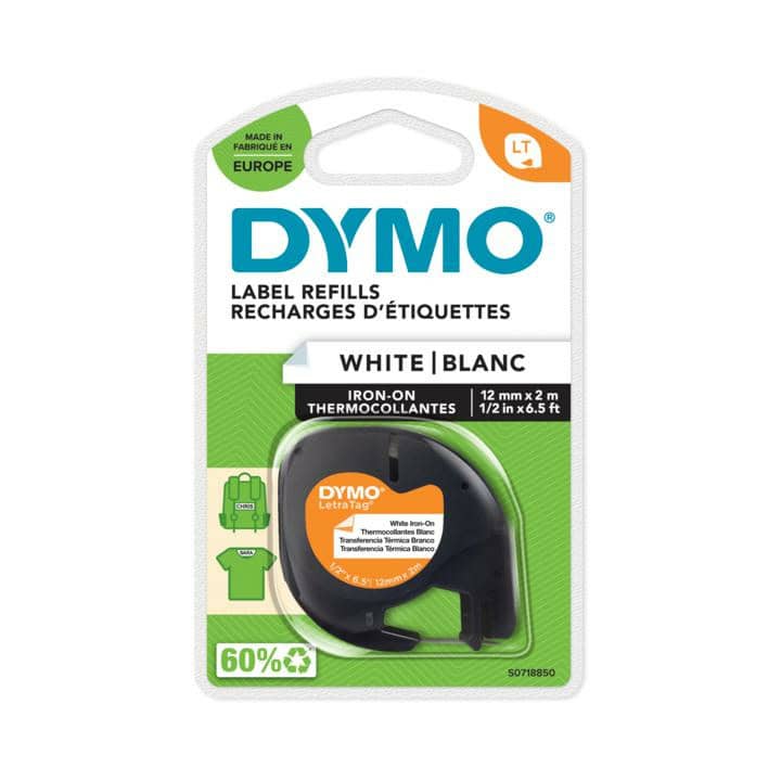 DYMO S0718850 labelprinter-tape Zwart op wit (S0718850) thumbnail