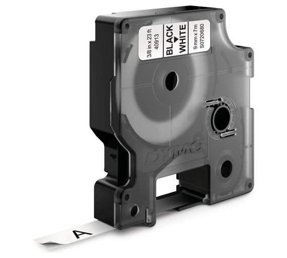 DYMO D1 -Standard Labels - Black on White - 9mm x 7m (S0720680) thumbnail