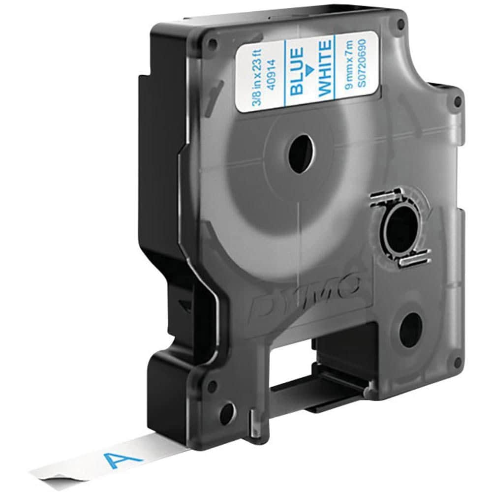 DYMO D1 -Standard Labels - Blue on White - 9mm x 7m (S0720690) thumbnail