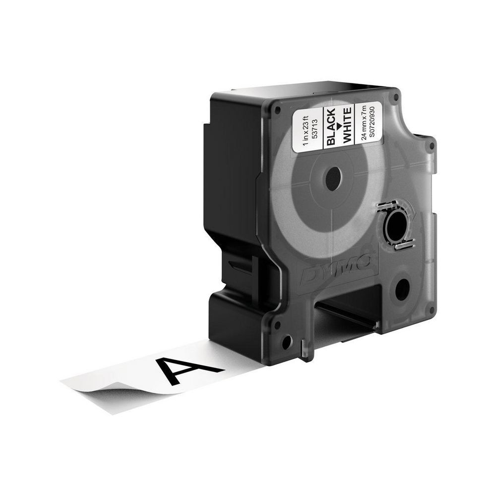 DYMO D1 -Standard Labels - Black on White - 24mm x 7m (S0720930) thumbnail