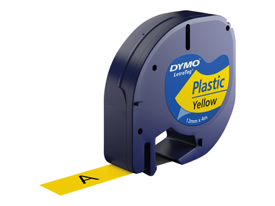 DYMO S0721620 labelprinter-tape Zwart op geel (S0721620) thumbnail