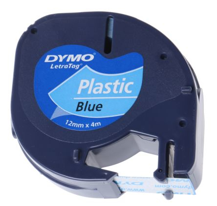 DYMO S0721650 labelprinter-tape Zwart op blauw (S0721650) thumbnail