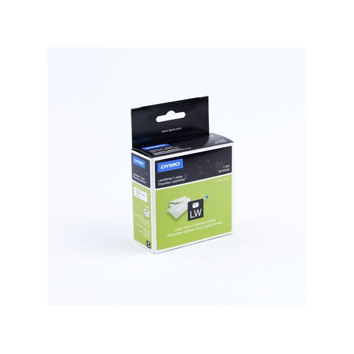 DYMO LW - Grote retouradreslabels - 25 x 54 mm - S0722520 (S0722520) thumbnail