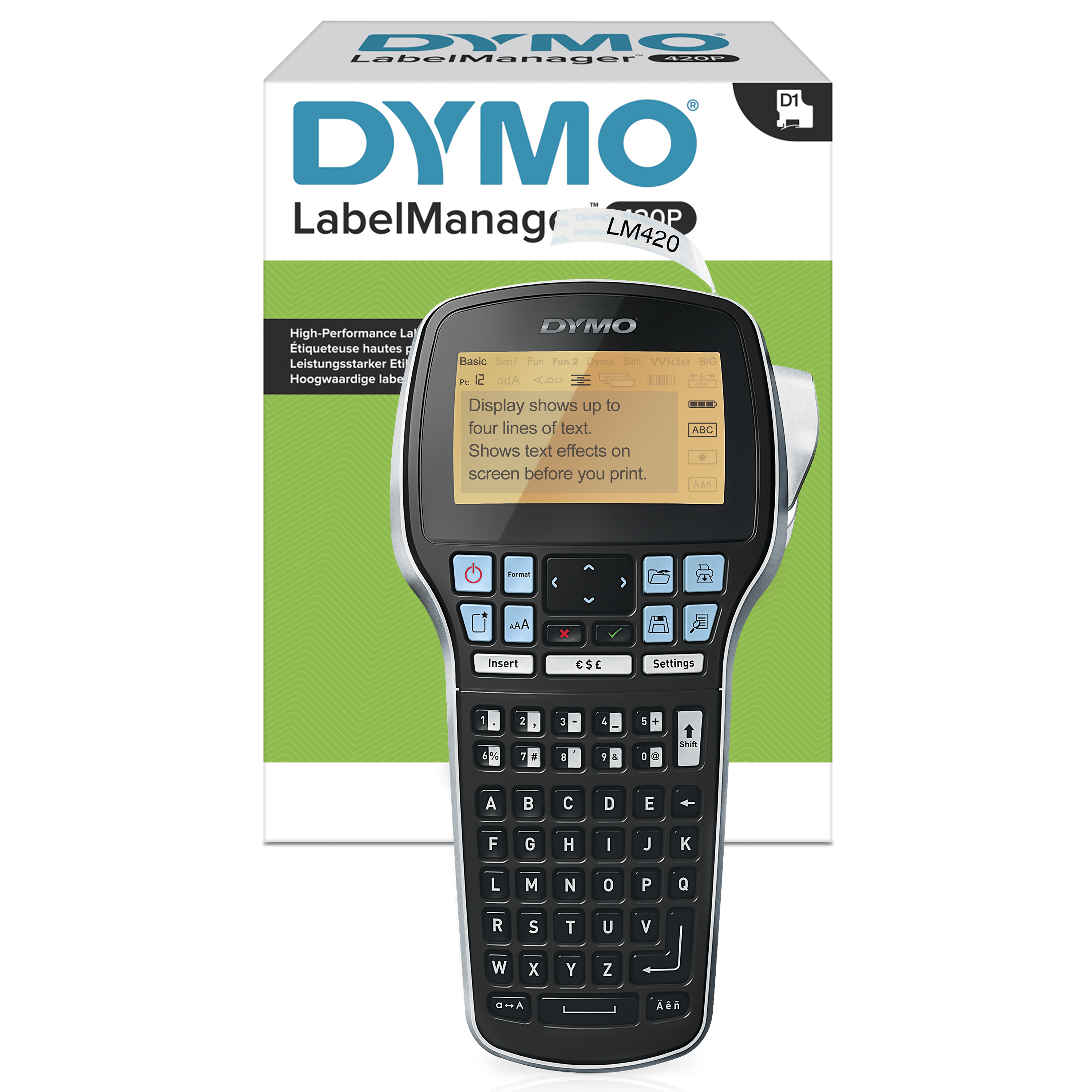DYMO LabelManager 420P ABC UK (S0915490) thumbnail