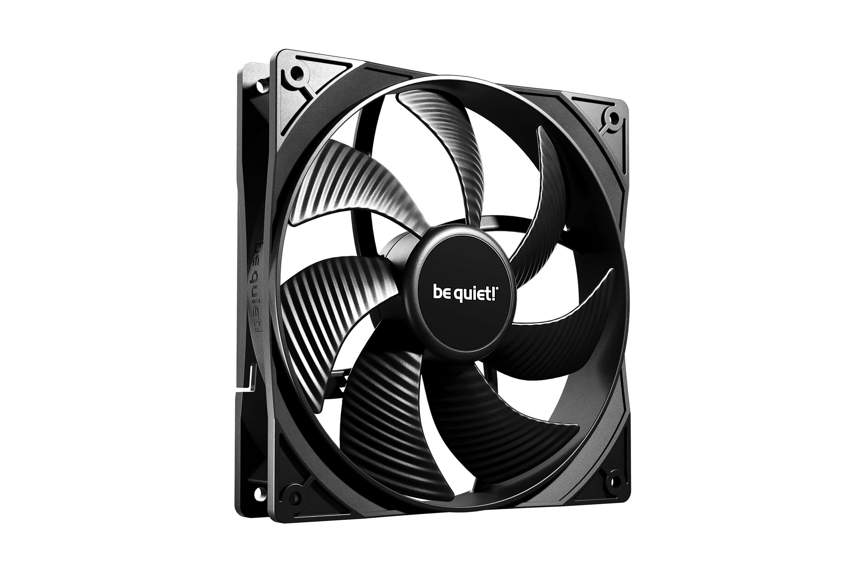 be quiet! Pure Wings 3 140mm Computer behuizing Ventilator 14 cm Zwart 1 stuk(s) (BL107) thumbnail