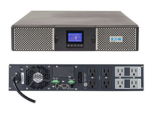 Eaton 9PX 1500RT Dubbele conversie (online) 1,5 kVA 1350 W 8 AC-uitgang(en) (9PX1500RT) thumbnail